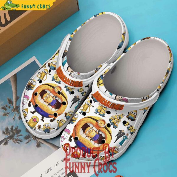 Movie Despicable Me 4 Minion Crocs Style