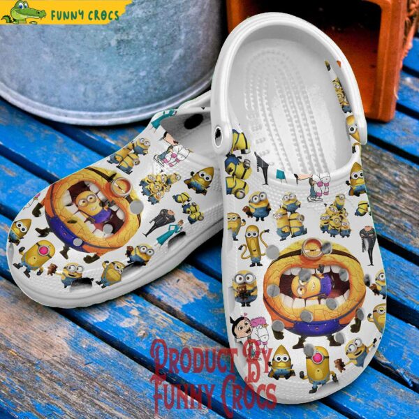 Movie Despicable Me 4 Minion Crocs Style