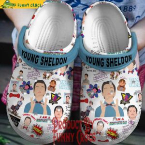 Movie Young Sheldon Crocs Style 1