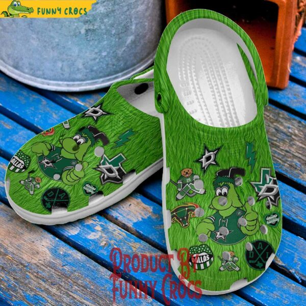 NHL Dallas Stars Green Monster Crocs Style