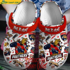 NHL Florida Panthers Time To Hunt Crocs Style 1