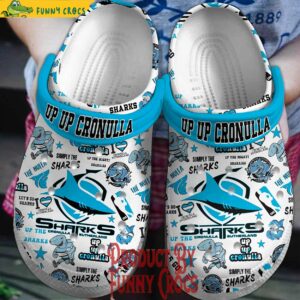 NRL Cronulla Sharks Crocs Style