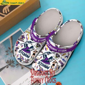 NRL Melbourne Storm Crocs Style 2