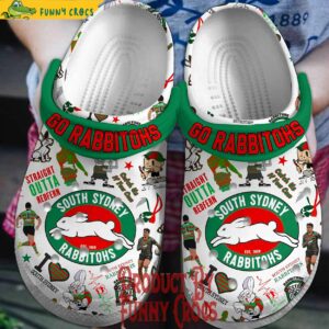 NRL South Sydney Rabbitohs Crocs Style