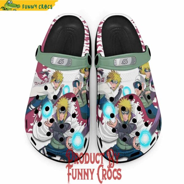 Namikaze Minato Pattern Crocs Style