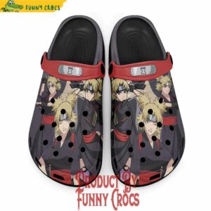 Naruto Temari Pattern Crocs Style