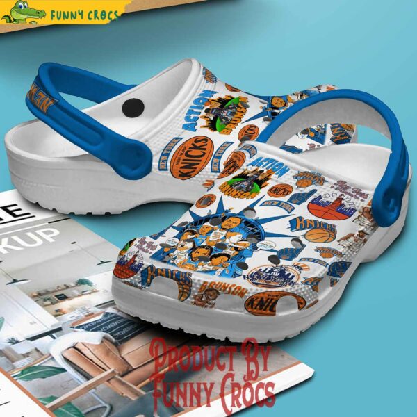 New York Knicks Basketball Crocs Style