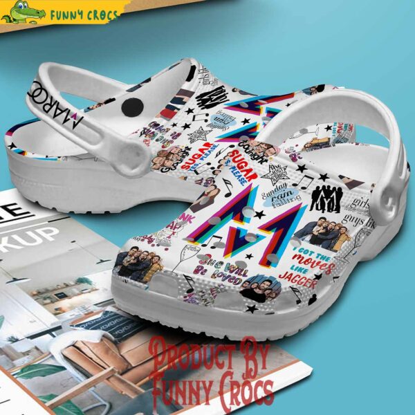 Maroon 5 Crocs Style