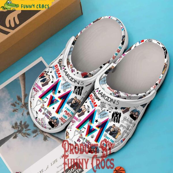 Maroon 5 Crocs Style