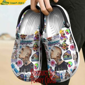 Personalized Chris Brown Run It Crocs Shoes 3