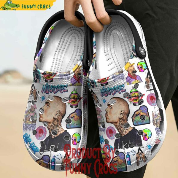 Personalized Chris Brown Run It Crocs Shoes