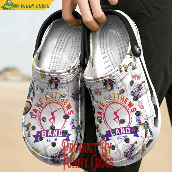 Personalized Dave Matthews Est 1991 Crocs Shoes