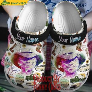 Personalized Kenny Chesney Music Crocs Style 1