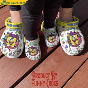 Personalized Spongebob Squarepants Crocs Style 2