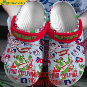 Philadelphia Phillies Phanatic Crocs Clogs