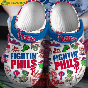 Philadelphia Phillies Ring The Bell Crocs Style 1