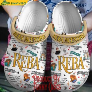 Reba McEntire Crocs Style