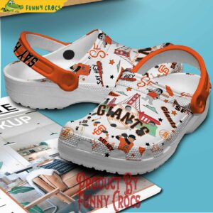 Say Hey San Francisco Giants Crocs Style 3