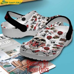 Slayer Skull Pattern Crocs Style 3