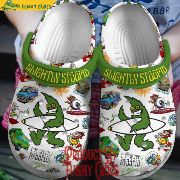 Slightly Stoopid Green Monster Crocs Style