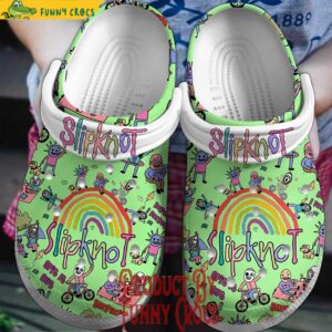 Slipknot Rainbow Crocs Style 1