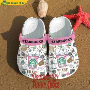 Starbucks But First Coffee Crocs Style 3