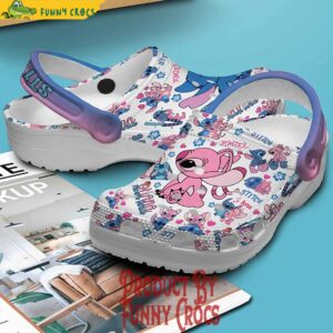 Stitch And Angel Ohana Means Family Crocs Style