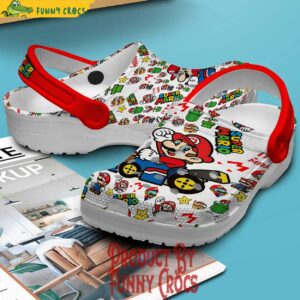 Super Mario F1 Race Crocs Style 3