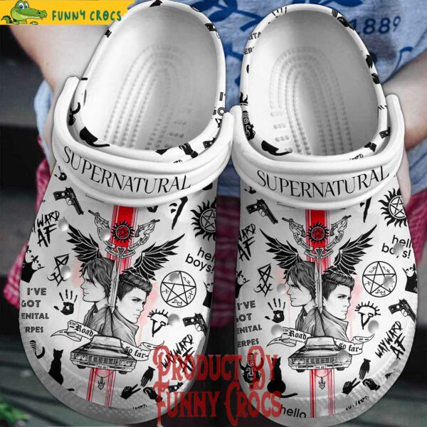 Supernatural The Boys Crocs Style