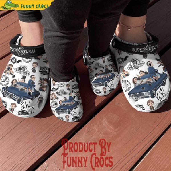 Supernatural Winchester Bros Crocs Style