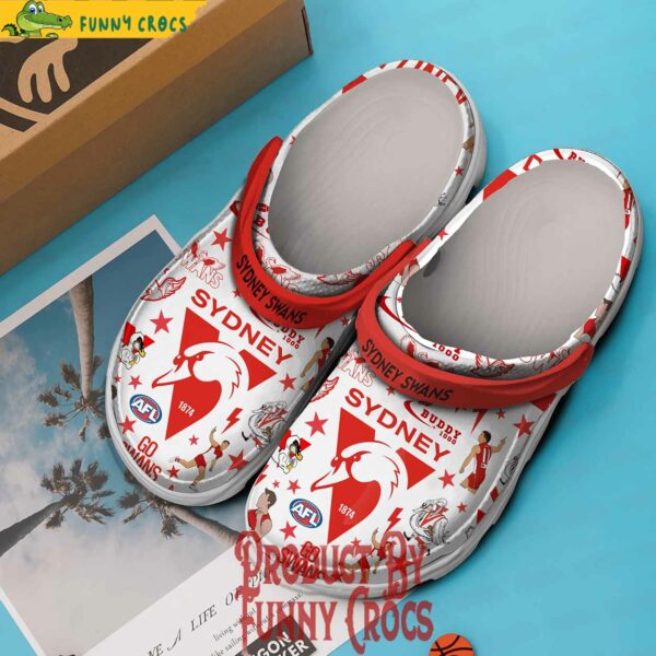 Sydney Swans AFL 2024 Crocs Style