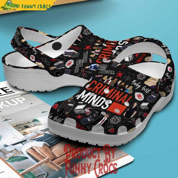 Tv Series Criminal Minds Black Crocs