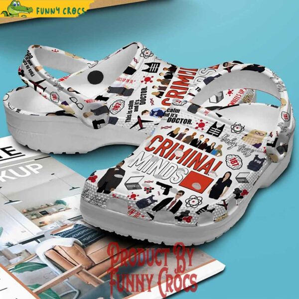 Tv Series Criminal Minds Crocs Shoes