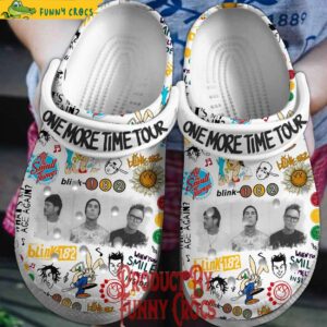 Blink 182 One More Time Tour Crocs Style 1