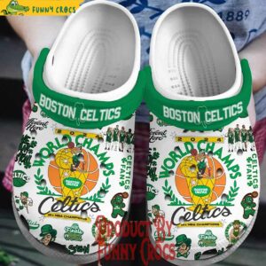 Boston Celtics World Championships 2024 Crocs Style 1