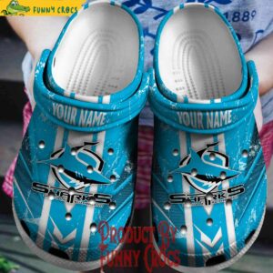 Cronulla-Sharks NRL Personalized Crocs For Men