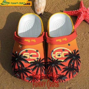 Custom AFL Gold Coast Suns Crocs Clog