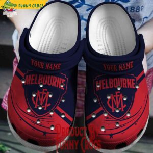 Custom AFL Melbourne Demons Crocs Gift