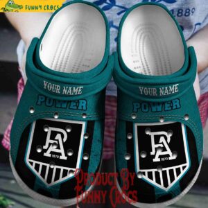 Custom AFL Port Adelaide Crocs Gift