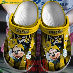 Custom AFL Richmond Tigers Mickey Mouse Crocs