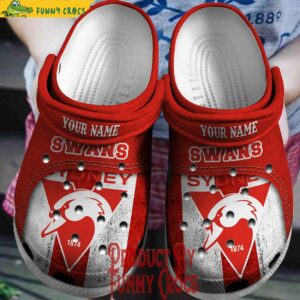 Custom AFL Sydney Swans Crocs Gift