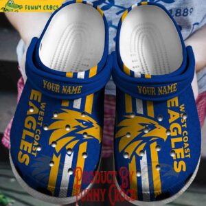 Custom AFL West Coast Eagles Crocs Gift