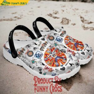 Custom Aerosmith Rock In A Hard Place Crocs Style 2