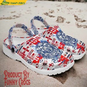 Custom Euro England Crocs Style