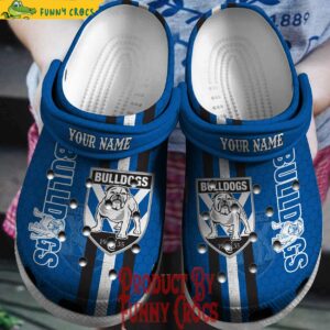 Custom NRL Canterbury Bankstown Bulldogs Crocs Style