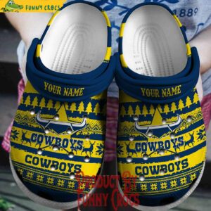 Custom NRL North Queensland Cowboys New Christmas Crocs