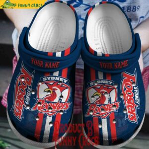 Custom NRL Sydney Roosters Crocs Slippers