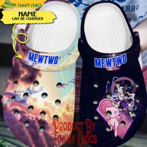 Custom Name MewTwo Crocs Style Gifts