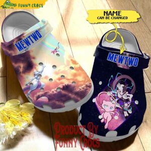 Custom Name MewTwo Crocs Style Gifts 2