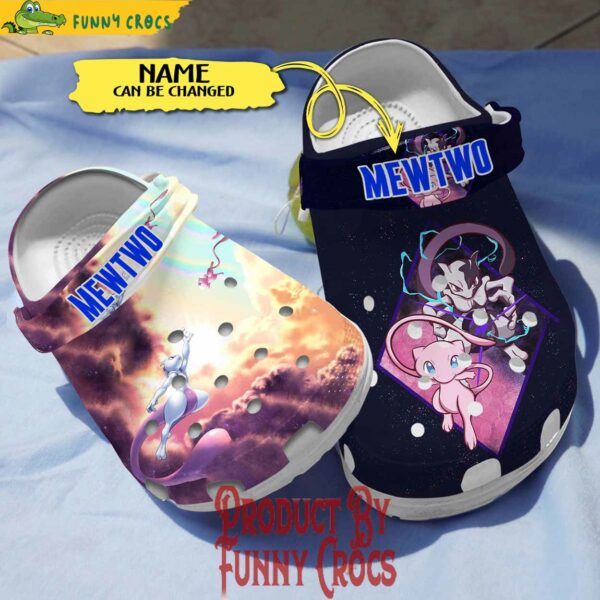 Custom Name MewTwo Crocs Style Gifts